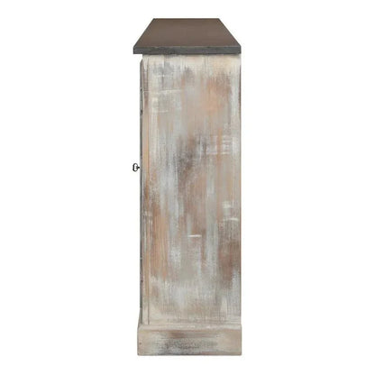 Bellagio Sideboard 96" Grey Oak Stn Grey - LOOMLAN - Sarreid - Sideboards