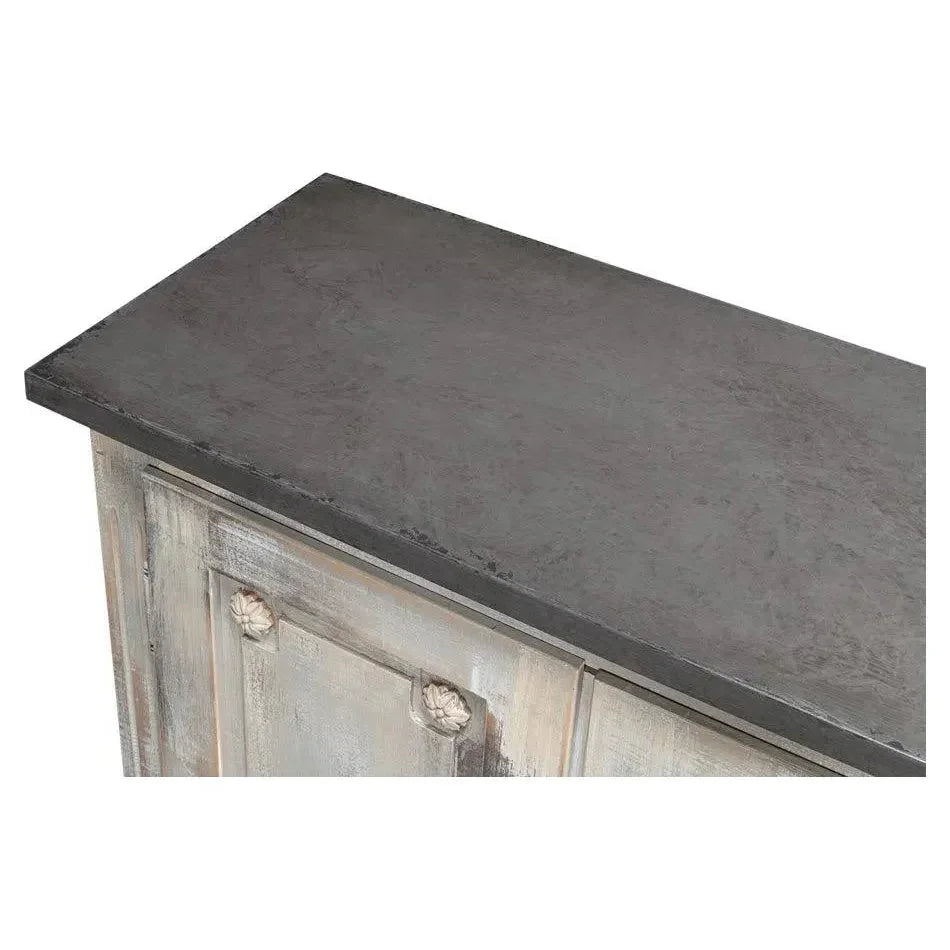 Bellagio Sideboard 96" Grey Oak Stn Grey - LOOMLAN - Sarreid - Sideboards