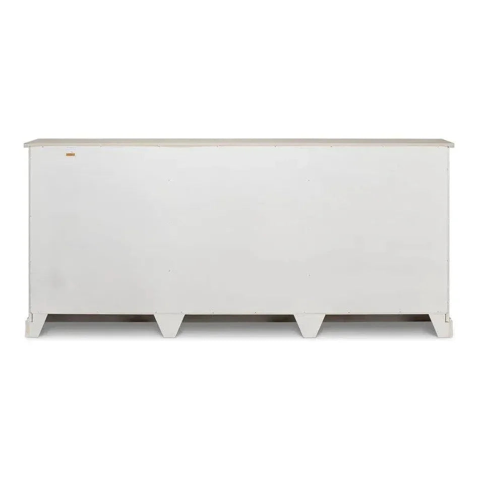 Bellagio Sideboard 96" White Grey - LOOMLAN - Sarreid - Sideboards
