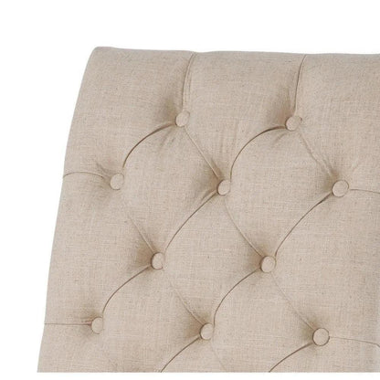 Bellamy Fabric Armless Dining Chair 2PC - LOOMLAN - Bassett Mirror - Dining Chairs