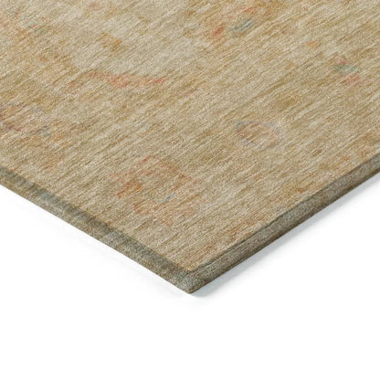 Bellandria Brown Washable Indoor - Outdoor Rug - LOOMLAN - LOOMLAN Rugs - Outdoor Rugs