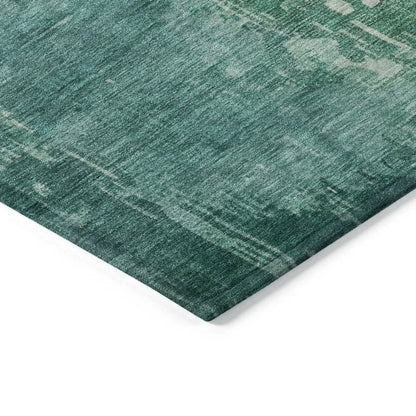 Bellatrix Green Washable Indoor - Outdoor Rug - LOOMLAN - LOOMLAN Rugs - Outdoor Rugs