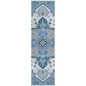Bellaya Blue Washable Indoor-Outdoor Rug-Outdoor Rugs-LOOMLAN Rugs-2'3" x 7'6"-LOOMLAN
