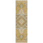 Bellaya Gold Washable Indoor-Outdoor Rug-Outdoor Rugs-LOOMLAN Rugs-2'3" x 7'6"-LOOMLAN