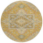 Bellaya Gold Washable Indoor-Outdoor Rug-Outdoor Rugs-LOOMLAN Rugs-8' x 8'-LOOMLAN