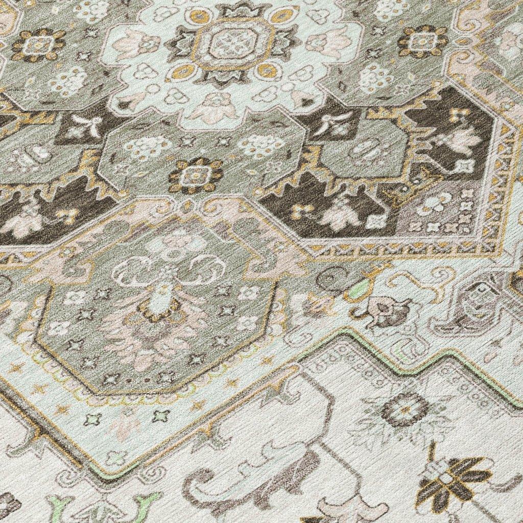 Bellaya Ivory Washable Indoor-Outdoor Rug-Outdoor Rugs-LOOMLAN Rugs-LOOMLAN