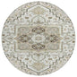 Bellaya Ivory Washable Indoor-Outdoor Rug-Outdoor Rugs-LOOMLAN Rugs-8' x 8'-LOOMLAN