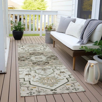 Bellaya Ivory Washable Indoor-Outdoor Rug-Outdoor Rugs-LOOMLAN Rugs-LOOMLAN