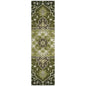 Bellaya Olive Washable Indoor-Outdoor Rug-Outdoor Rugs-LOOMLAN Rugs-2'3" x 7'6"-LOOMLAN