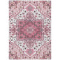 Bellaya Pink Washable Indoor-Outdoor Rug-Outdoor Rugs-LOOMLAN Rugs-2'6" x 3'10"-LOOMLAN