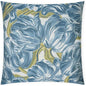Belle Ame Indigo Floral Blue Large Throw Pillow Insert - LOOMLAN - D.V. Kap - Throw Pillows