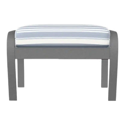 Belle Isle Durable & able Cushion Ottoman-Outdoor Ottomans-Telescope-LOOMLAN