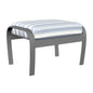 Belle Isle Durable & able Cushion Ottoman-Outdoor Ottomans-Telescope-LOOMLAN