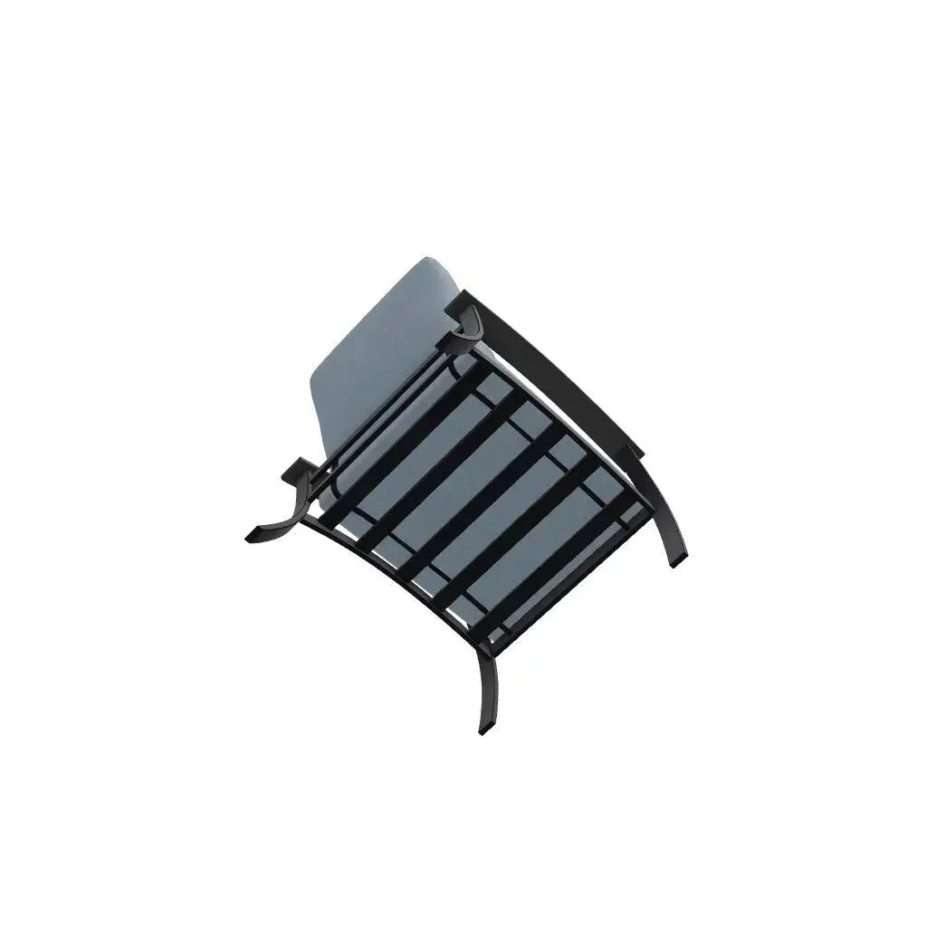 Belle Isle Cushion MGP Arm Chair-Outdoor Accent Chairs-Telescope-LOOMLAN