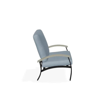 Belle Isle Cushion MGP Arm Chair-Outdoor Accent Chairs-Telescope-LOOMLAN