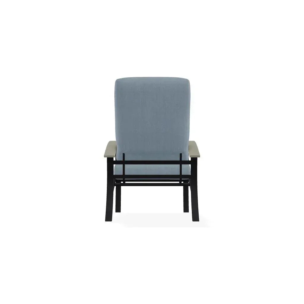 Belle Isle Cushion MGP Arm Chair-Outdoor Accent Chairs-Telescope-LOOMLAN