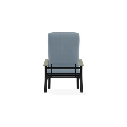 Belle Isle Cushion MGP Arm Chair-Outdoor Accent Chairs-Telescope-LOOMLAN