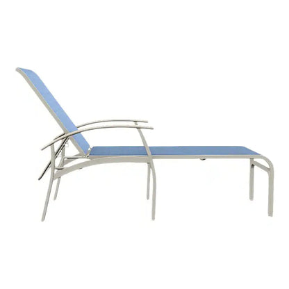 Belle Isle MGP Sling Four Position Lay-Flat Arms Chaise-Outdoor Chaises-Telescope-LOOMLAN
