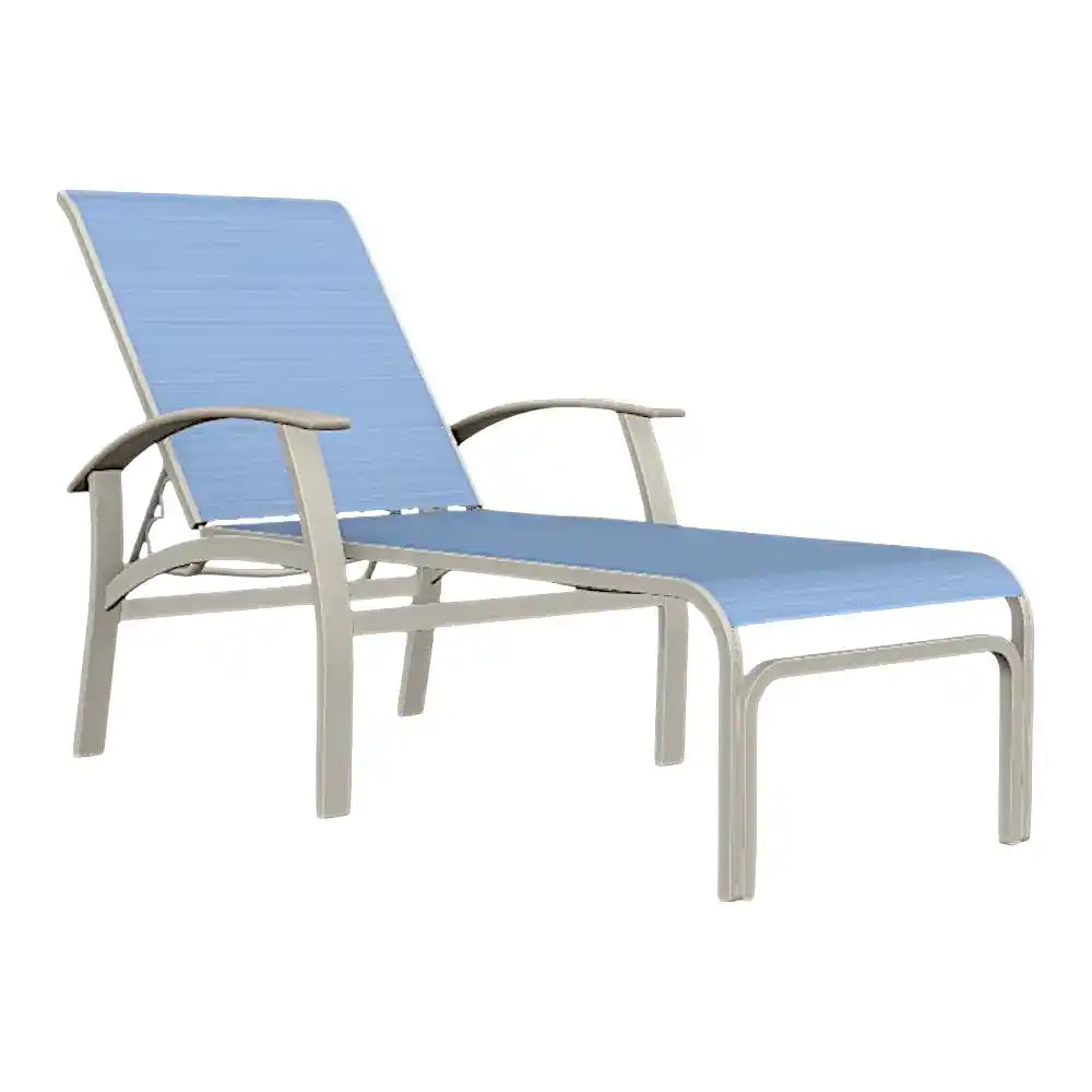 Belle Isle MGP Sling Four Position Lay-Flat Arms Chaise-Outdoor Chaises-Telescope-LOOMLAN