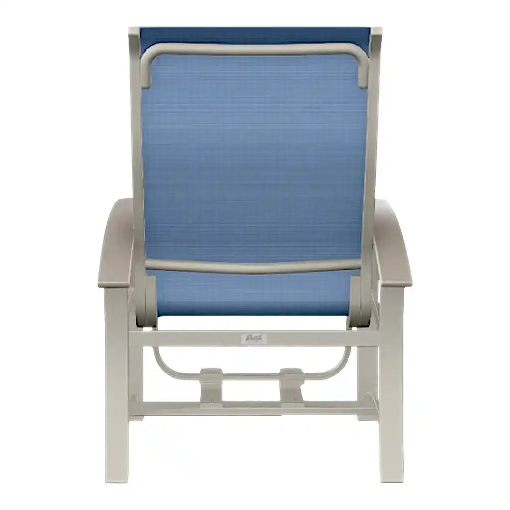Belle Isle Hidden Motion MGP Armed Chat Chair-Outdoor Accent Chairs-Telescope-LOOMLAN