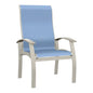 Belle Isle Sling Supreme MGP Arm Chair-Outdoor Accent Chairs-Telescope-LOOMLAN