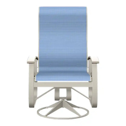 Belle Isle Sling Supreme Swivel Rocker MGP Arms-Outdoor Accent Chairs-Telescope-LOOMLAN