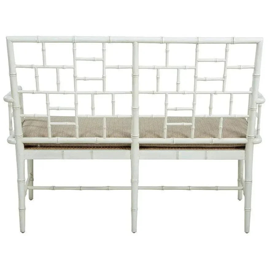 Belleville Linen Stylish Settee - LOOMLAN - Bedroom Benches