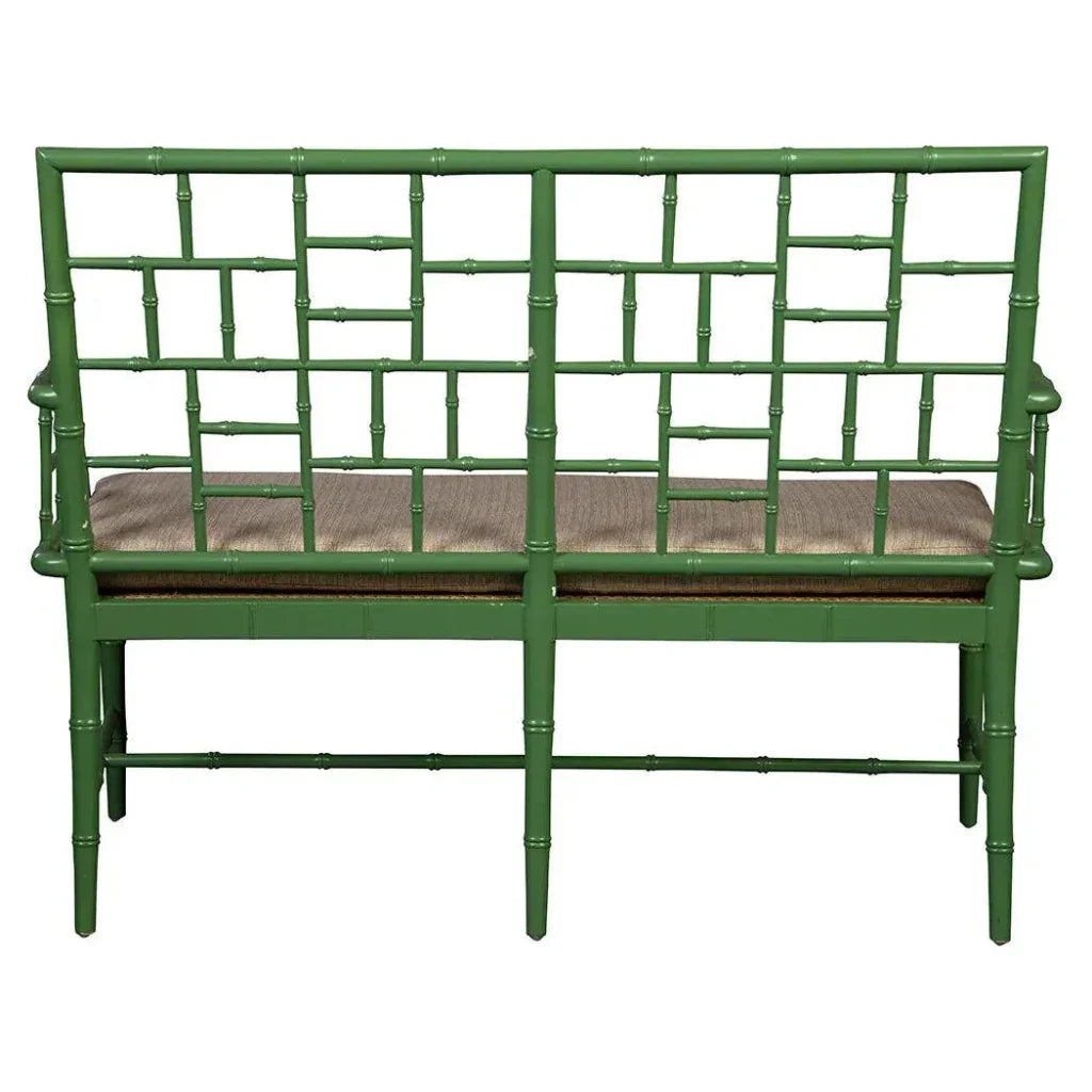 Belleville Linen Stylish Settee - LOOMLAN - Bedroom Benches