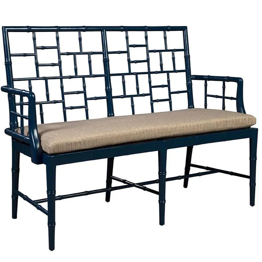 Belleville Linen Stylish Settee - LOOMLAN - Bedroom Benches