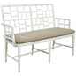 Belleville Linen Stylish Settee - LOOMLAN - Bedroom Benches