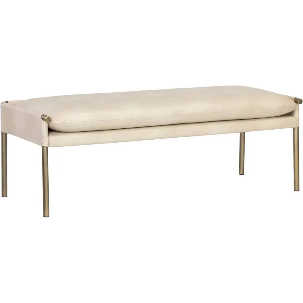 Bellevue Beautiful Backless Backless Bench - LOOMLAN - SUNPAN - Bedroom Benches