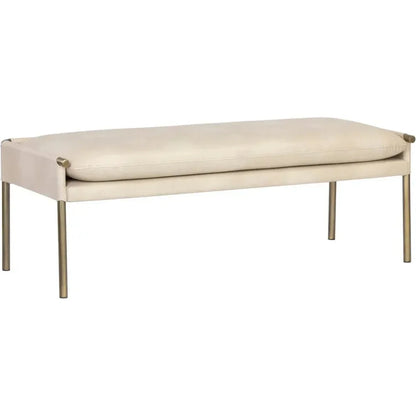 Bellevue Beautiful Backless Backless Bench - LOOMLAN - SUNPAN - Bedroom Benches