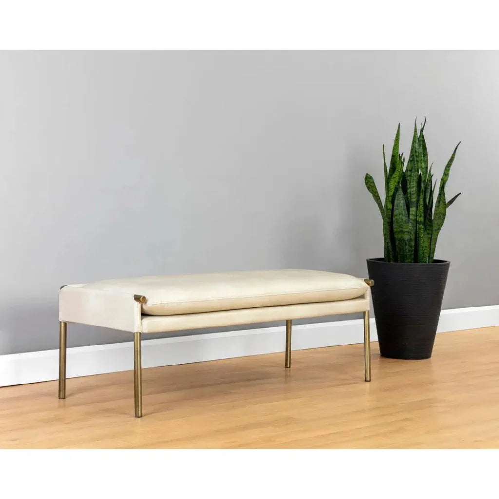 Bellevue Beautiful Backless Backless Bench - LOOMLAN - SUNPAN - Bedroom Benches