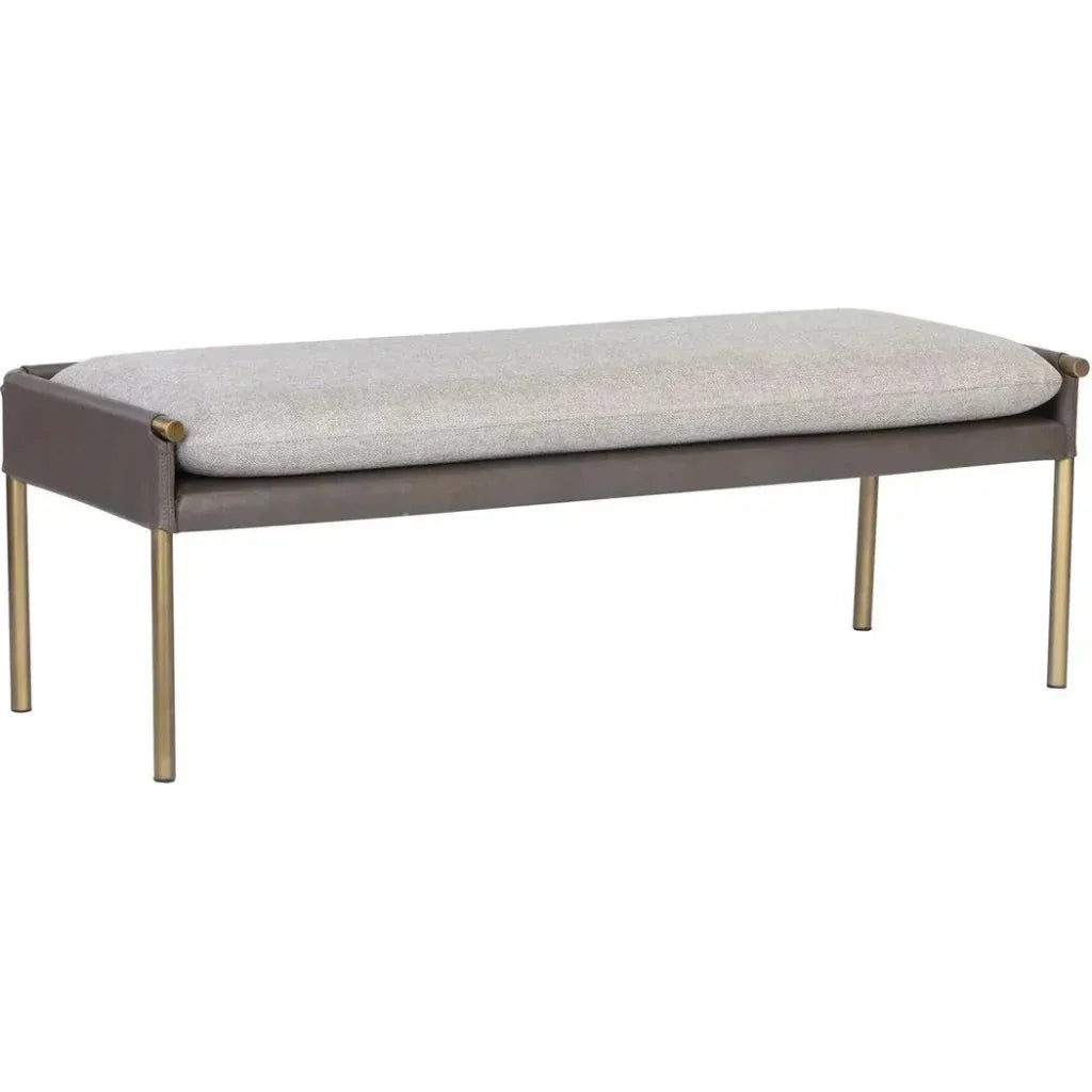 Bellevue Beautiful Backless Backless Bench - LOOMLAN - SUNPAN - Bedroom Benches