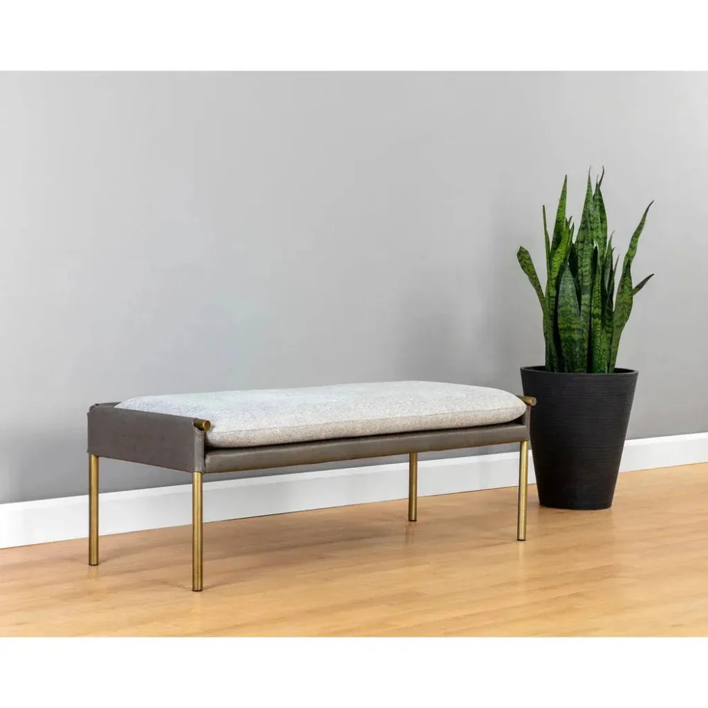 Bellevue Beautiful Backless Backless Bench - LOOMLAN - SUNPAN - Bedroom Benches