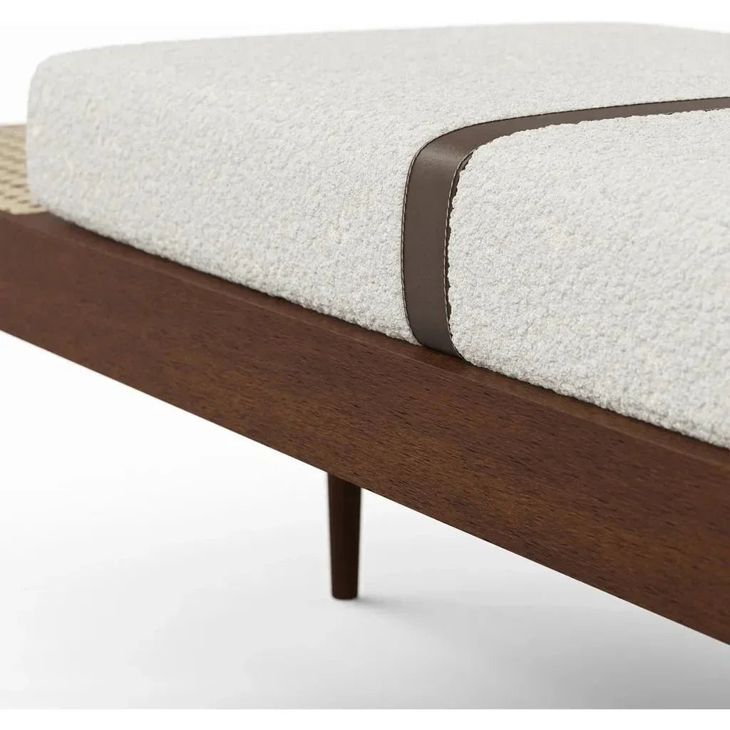 Bello Luxurious Boucle Bench - LOOMLAN - Urbia - Bedroom Benches