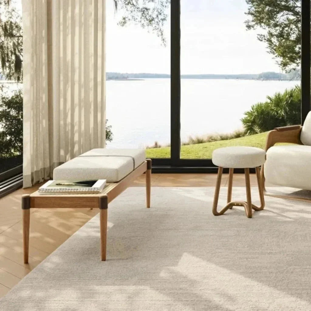 Bello Luxurious Boucle Bench - LOOMLAN - Urbia - Bedroom Benches