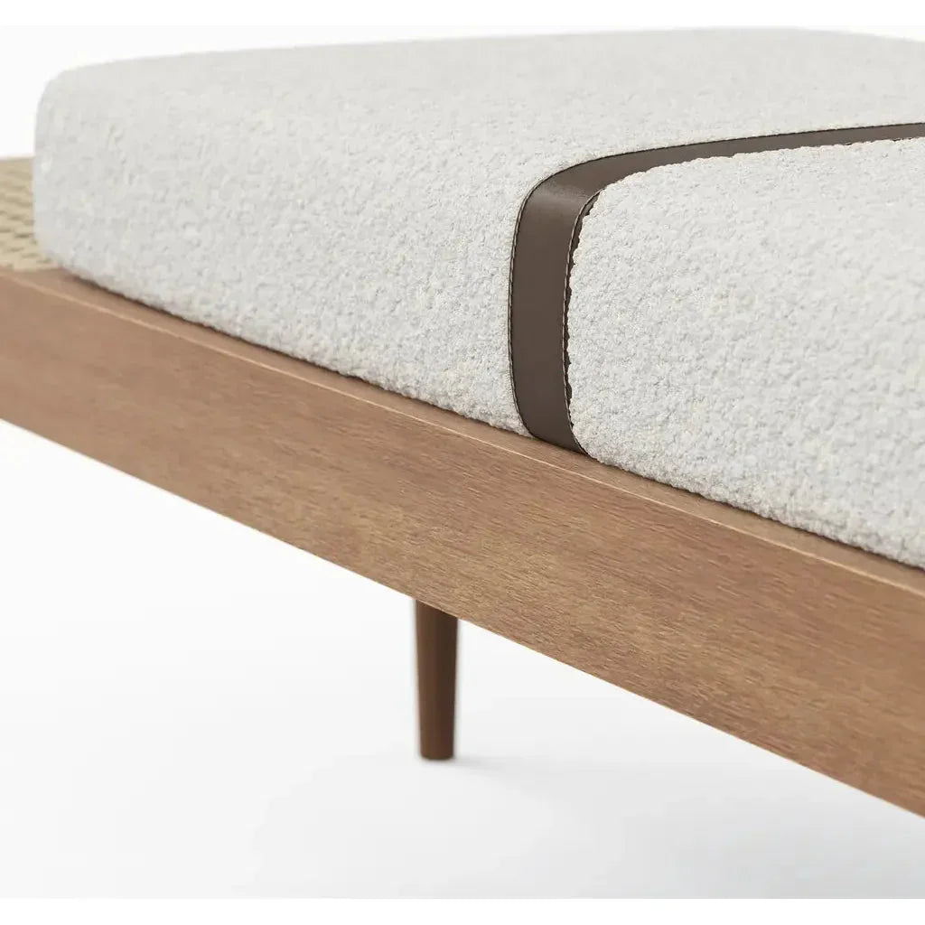 Bello Luxurious Boucle Bench - LOOMLAN - Urbia - Bedroom Benches