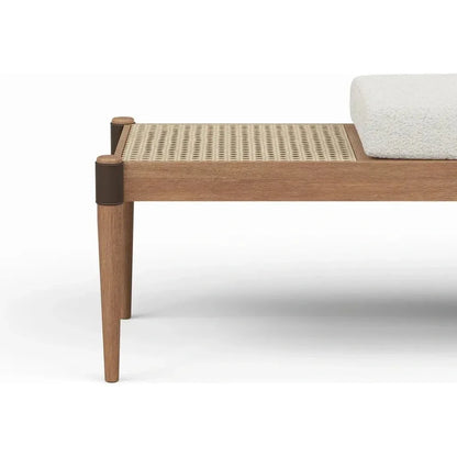 Bello Luxurious Boucle Bench - LOOMLAN - Urbia - Bedroom Benches
