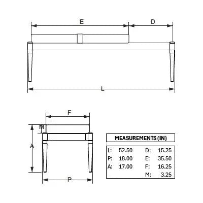 Bello Luxurious Boucle Bench - LOOMLAN - Urbia - Bedroom Benches