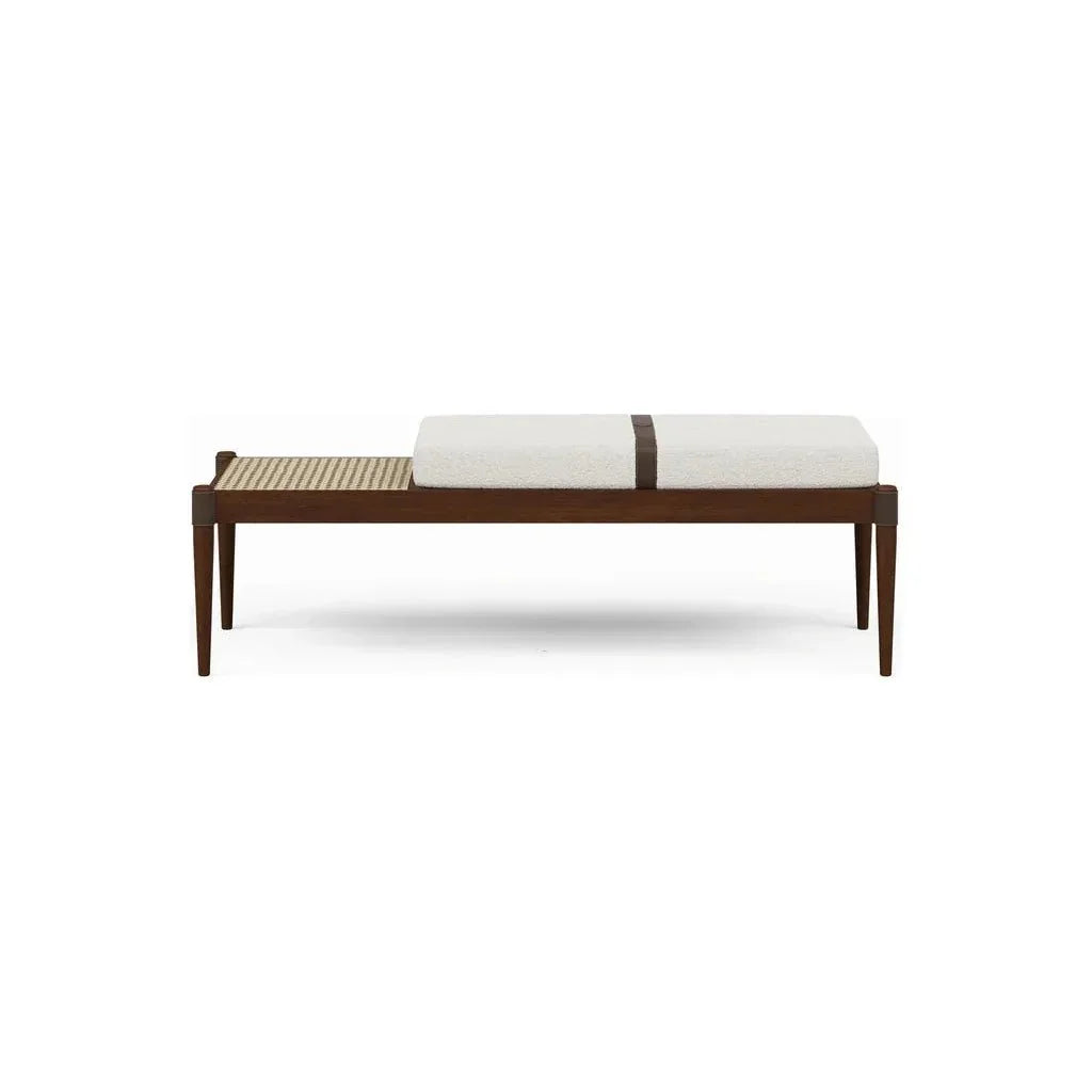 Bello Luxurious Boucle Bench - LOOMLAN - Urbia - Bedroom Benches