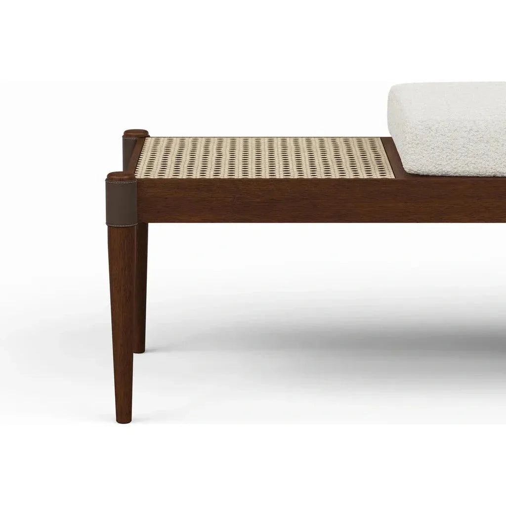 Bello Luxurious Boucle Bench - LOOMLAN - Urbia - Bedroom Benches