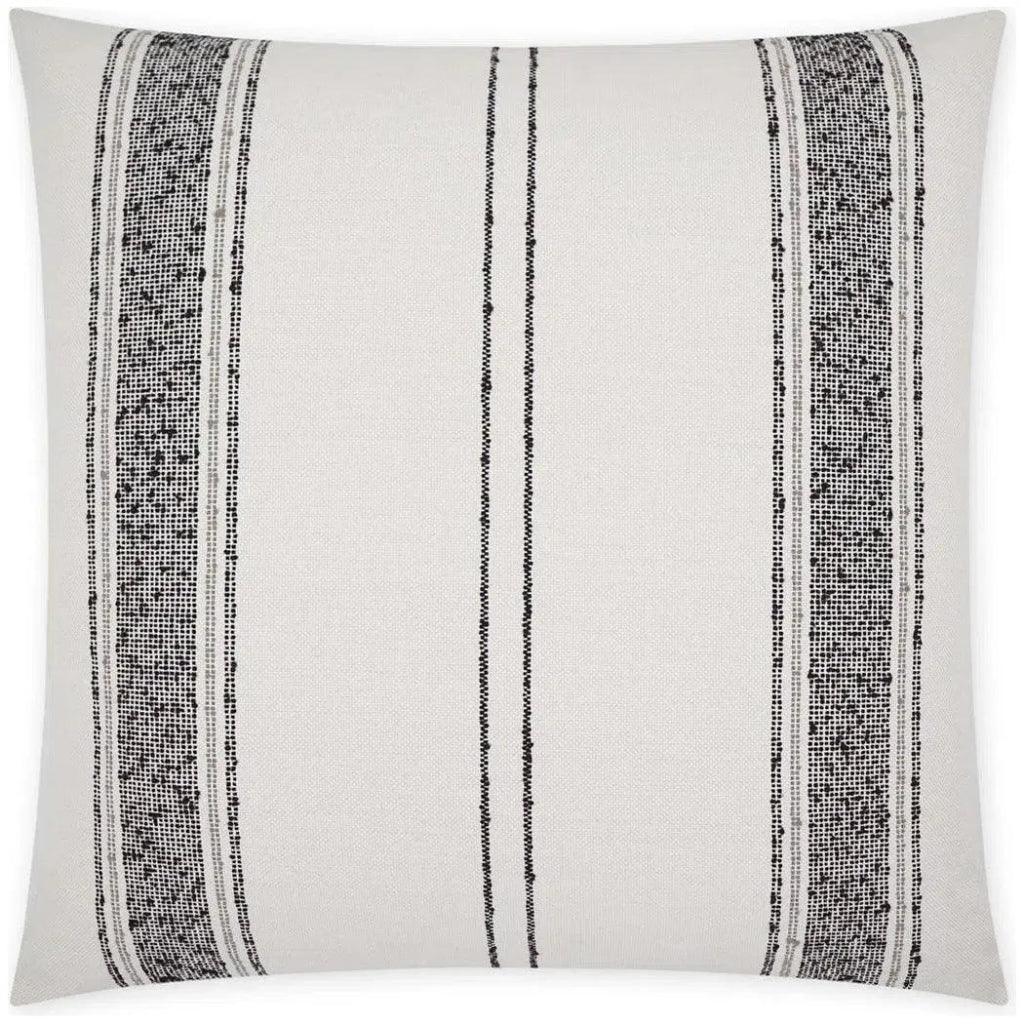 Bellweather Stripes White Large Throw Pillow Insert - LOOMLAN - D.V. Kap - Throw Pillows