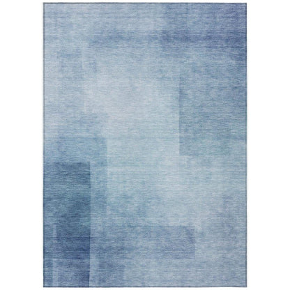 Belvara Blue Washable Indoor - Outdoor Rug - LOOMLAN - LOOMLAN Rugs - Outdoor Rugs