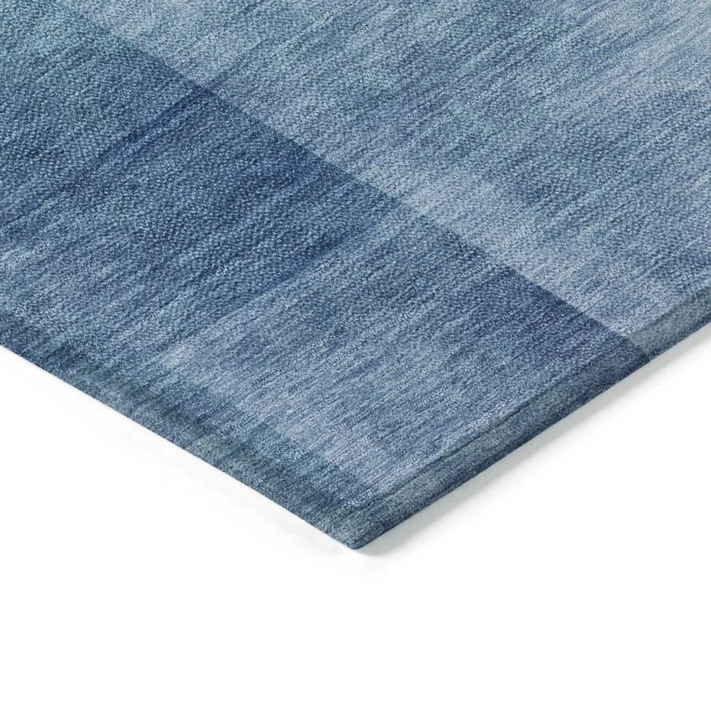 Belvara Blue Washable Indoor - Outdoor Rug - LOOMLAN - LOOMLAN Rugs - Outdoor Rugs