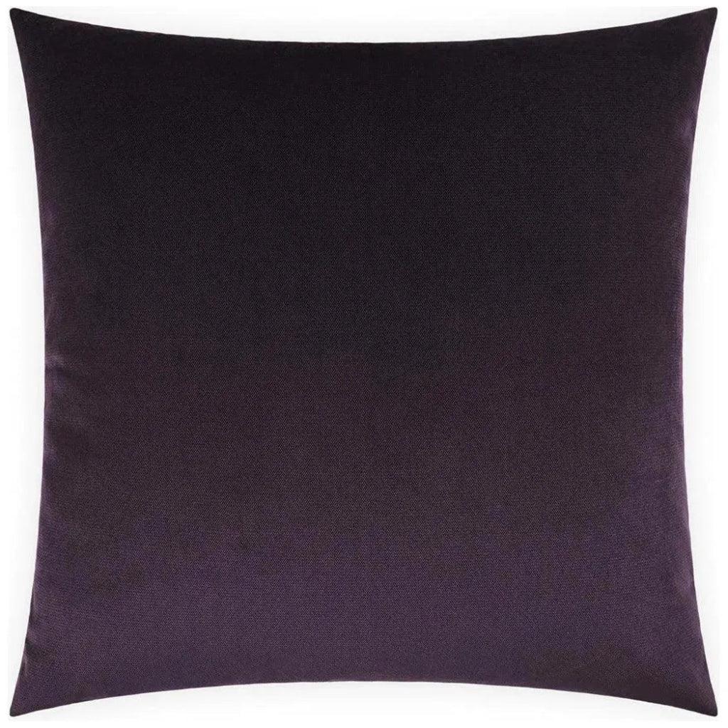 Belvedere Amethyst Dark Purple Throw Pillow Insert - LOOMLAN - D.V. Kap - Throw Pillows
