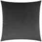 Belvedere Charcoal Grey Throw Pillow Insert - LOOMLAN - D.V. Kap - Throw Pillows