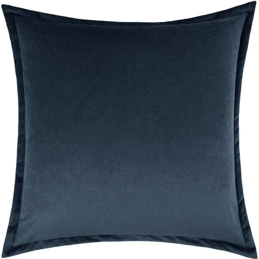 Belvedere Flange Azure Blue Throw Pillow Insert - LOOMLAN - D.V. Kap - Throw Pillows