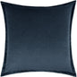 Belvedere Flange Azure Blue Throw Pillow Insert - LOOMLAN - D.V. Kap - Throw Pillows