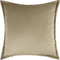 Belvedere Flange Driftwood Brown Throw Pillow Insert - LOOMLAN - D.V. Kap - Throw Pillows